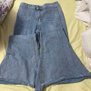 Bell bottom jeans